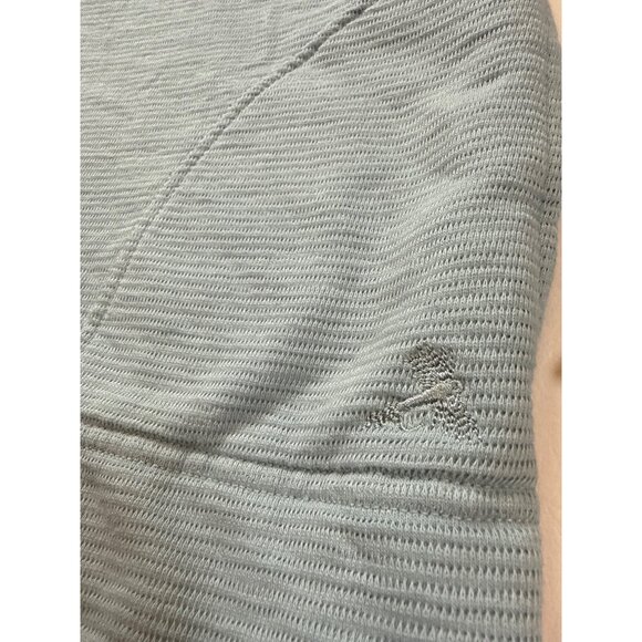 Orvis Organic Cotton Waffle Knit Pullover XS Blue Long Sleeve Top (bin GG156) - Picture 8 of 8